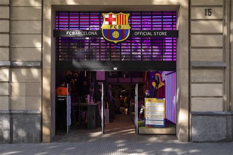 barcelona club shop.